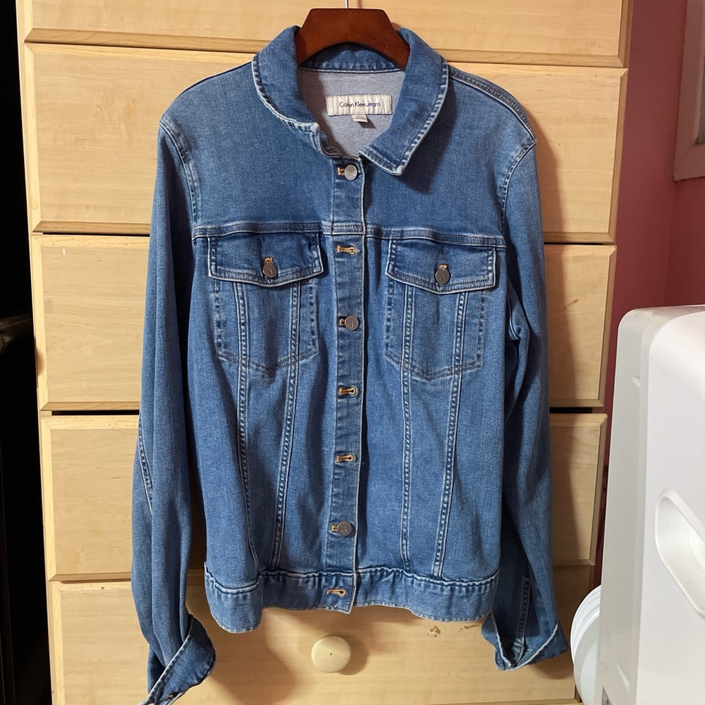 calvin klein denim jacket
